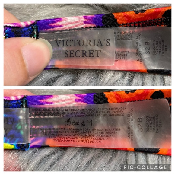 RARE Victoria’s Secret Leopard and Skull Very Sexy Print Bombshell Bikini Top - Picture 16 of 16